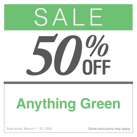 Our Special March Sale!
